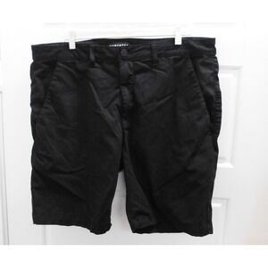 MONFRERE‎ Shorts Black CRUISE 613 Chino Short Stretch $168rt Mens 38